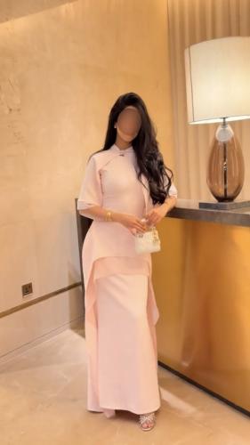 فستان خربزي