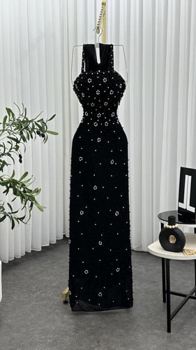 فستان شيفون كرستال