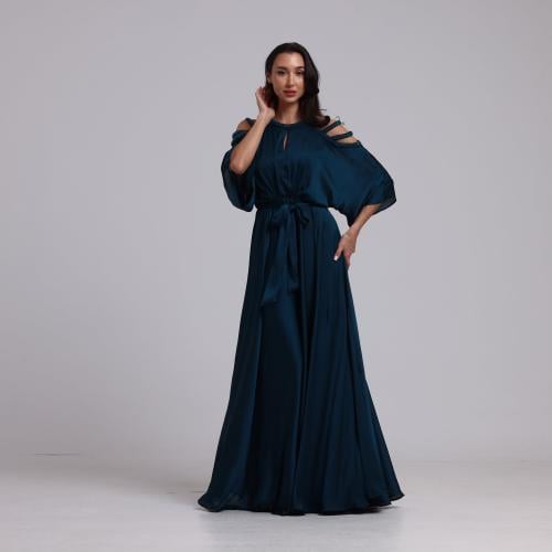 Full-Skirt Evening Dress