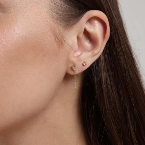 Amber Chaine Earrings