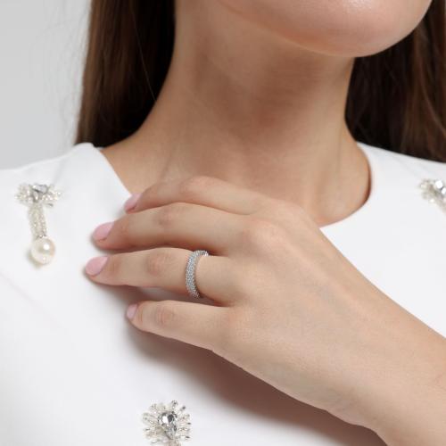 Shimmering Silver Ring