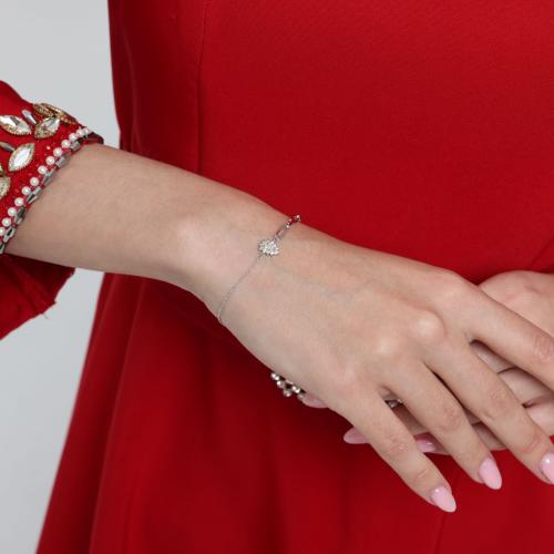 Flower Shimmer Bracelet