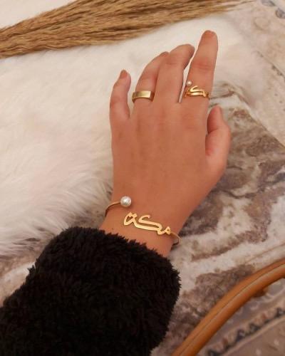 خواتم اسواره و خاتم نسائي بالاسم حسب الطلب