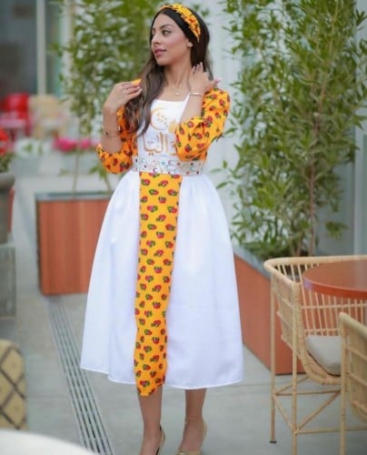 فستان شالكي جديد