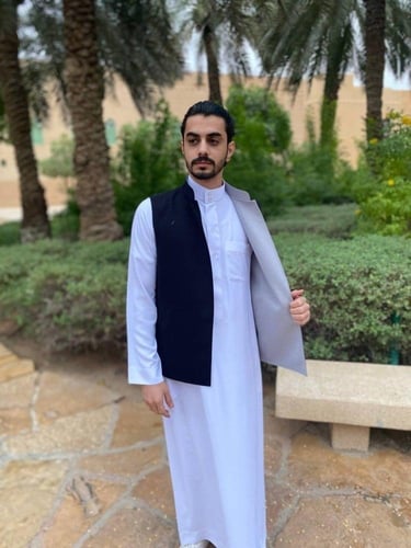 سديري جوخ كحلي/بيج