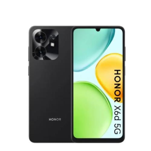 هونر x6d ذاكرة 256 جيجا 4 رام 5G - أسود