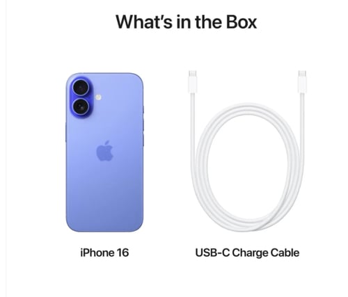 جوال ايفون 16 بلس - الجيل الخامس الترا مارين