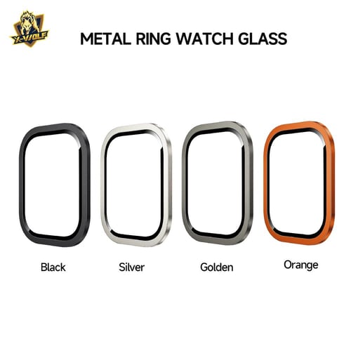 حماية شاشه باطار معدني لساعة ابل الترا - 49MM