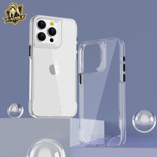 كفر حمايه مقاوم للصدمات رقيق جدا للايفون 15 بروماك...