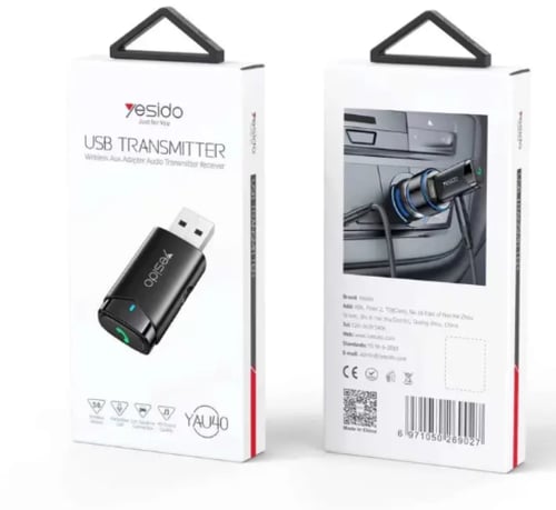 مجموعة ميكروفون لافالير لاسلكي مع مستقبل Type-C