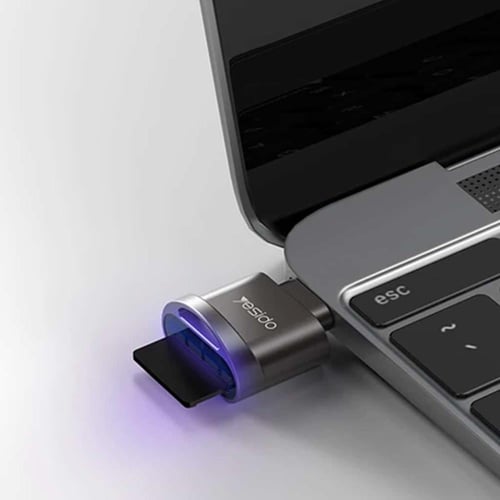 GS-19 OTG وصلة قارئ بطاقة الذاكرة TF من تايب C،