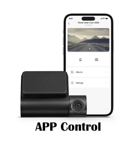 70mai - داش كام A200 HDR مزدوجة، 1080P HDR أمامي و...