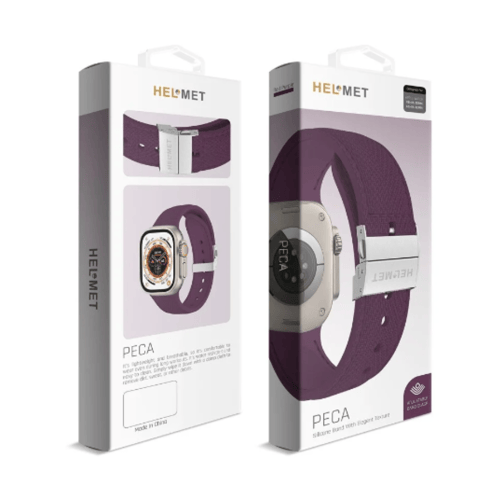 HELMET ⛑ سير ساعة PECA - سوار قماش لساعة أبل من لم...