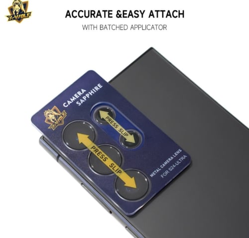 اكس وولف حماية كاميرا الياقوت لسامسونج اس 23 الترا...