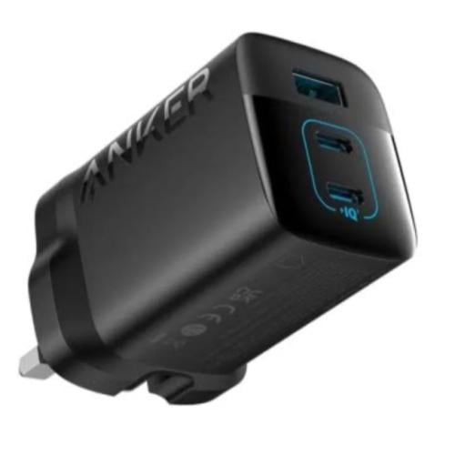 شاحن جداري انكر بقوة 67 واط - اسود