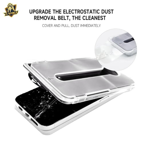 اكس وولف حماية شاشه زجاج-10X- ملاقيف - سهلة التركي...