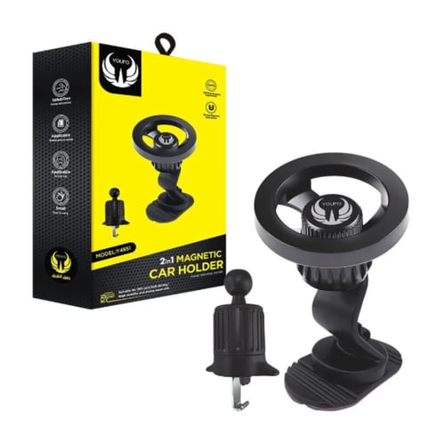 يوفو -Y4851 حامل و مثبت جوال مغناطيسي بمكيف او قاع...