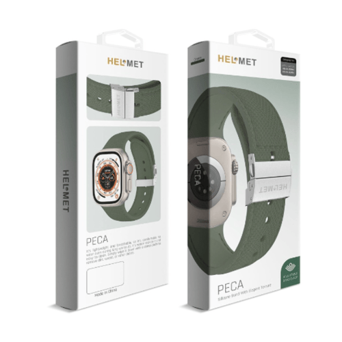 HELMET ⛑ سير ساعة PECA - سوار قماش لساعة أبل من لم...