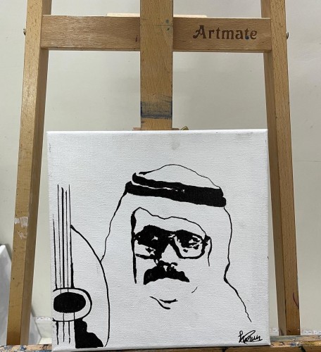 لوحة طلال مداح
