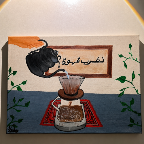 لوحة القهوه