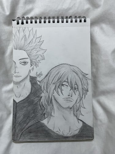 رسمه ايزاوا من انمي بوكونو هيرو