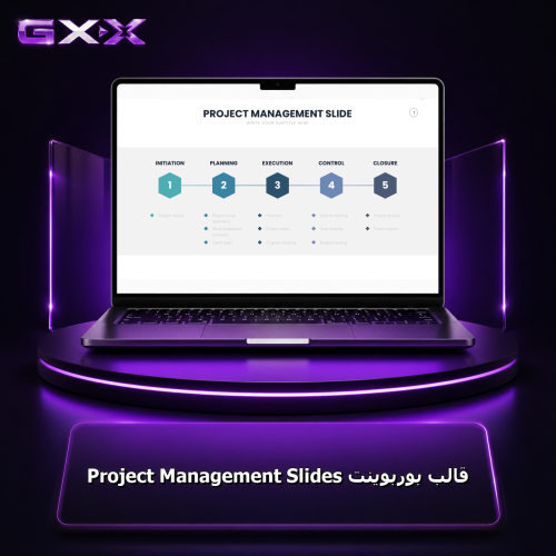 قالب بوربوينت Project Management Slides