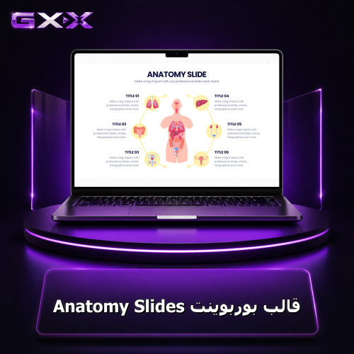 قالب بوربوينت Anatomy Slides