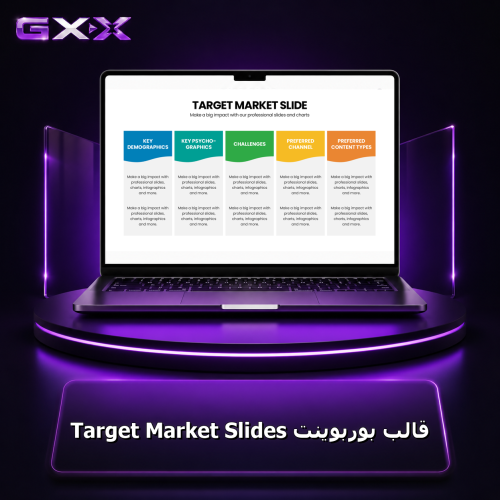 قالب بوربوينت Target Market Slides