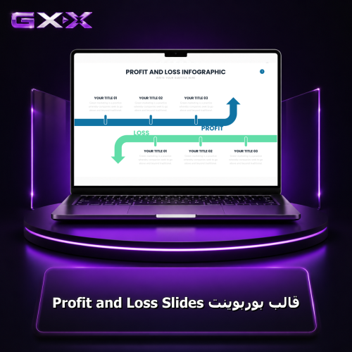 قالب بوربوينت Profit and Loss Slides