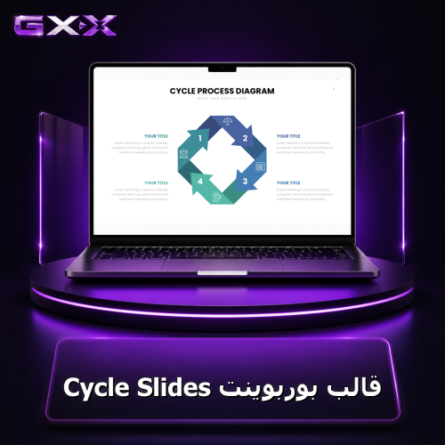 قالب بوربوينت Cycle Slides