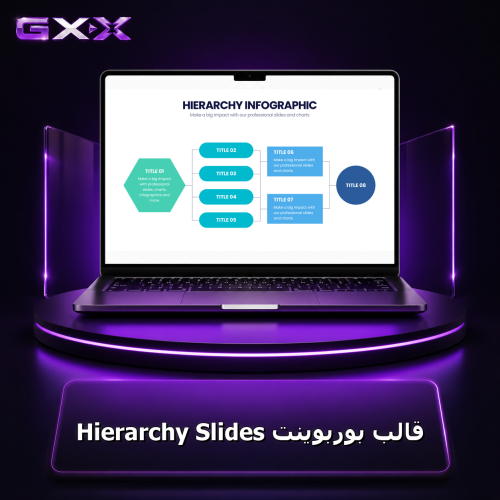 قالب بوربوينت Hierarchy Slides