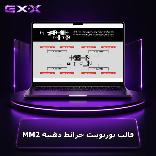 قالب بوربوينت خرائط ذهنية MM2