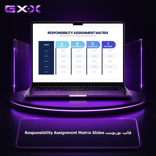 قالب بوربوينت Responsibility Assignment Matrix Sli...