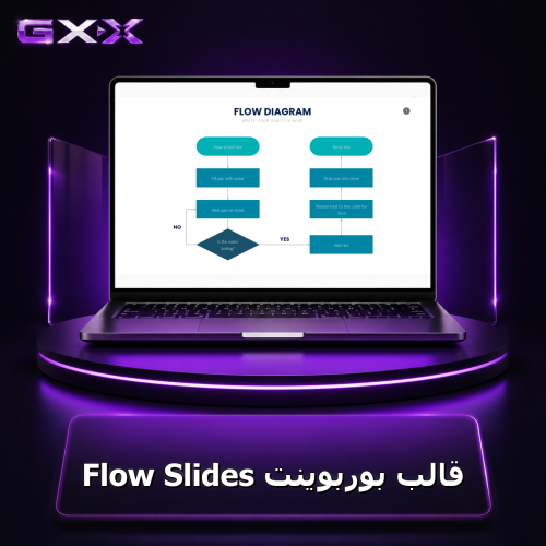 قالب بوربوينت Flow Slides