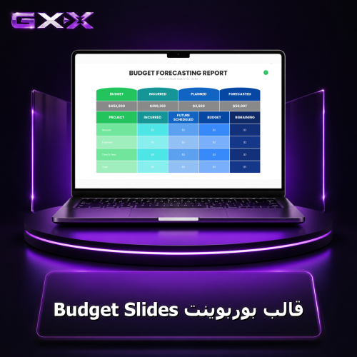 قالب بوربوينت Budget Slides