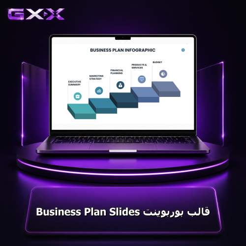 قالب بوربوينت Business Plan Slides