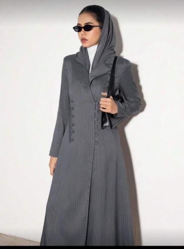 عباية رسمية رمادي