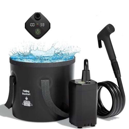 شطاف السفر الاقوى (المطور) قابل للشحن - 6000mAh