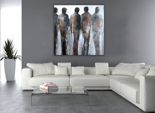 لوحة جدارية تجريدية رقم F23-114