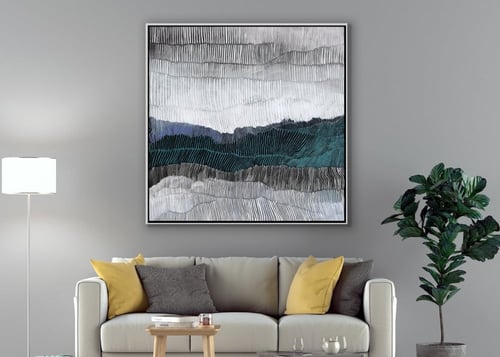 لوحة جدارية تجريدية رقم GMN40