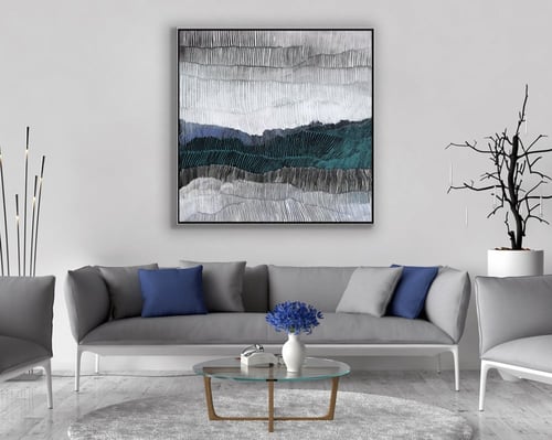 لوحة جدارية تجريدية رقم GMN40