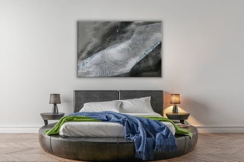 لوحة جدارية تجريدية رقم GMN235