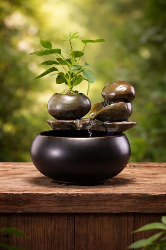 نافورة الطبيعة الهادئة