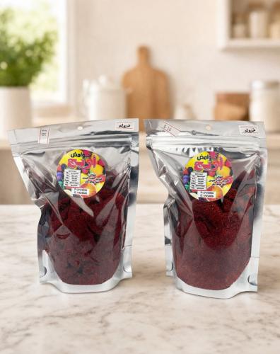 Qamar al-Din with a tangy flavor of strawberry