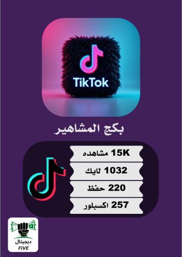 بكج المشاهير تيك توك