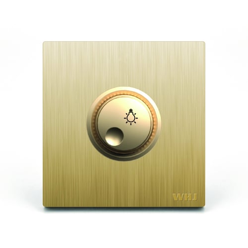 Light dimmer Whj golden color مخفت اضاءة لون ذهبي...