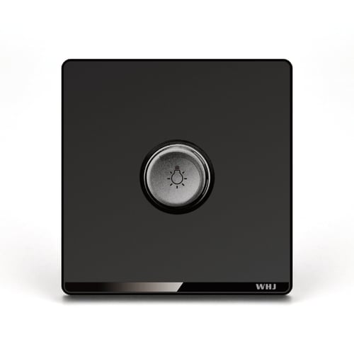 Light dimmer Whj black مخفت اضاءة لون أسود مفتاح د...