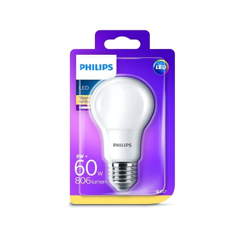 E27 White bulb from Philips - لمبة لون أبيض (فيلبس...