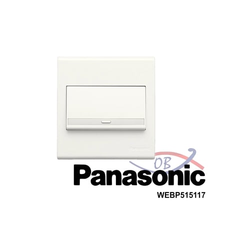 Panasonic Wide Series Switches 1-Gang 1-Device 1Wa...