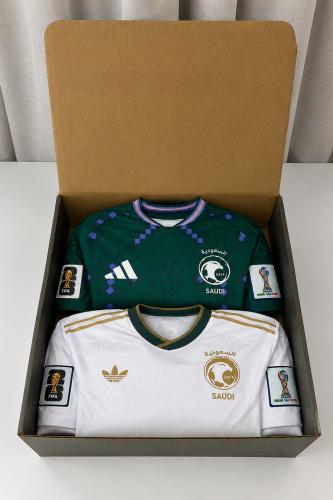 بكس المنتخب السعودي تيشيرت الاساسي والاحتياطي